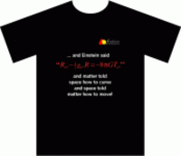 Display 174x150 t einsteintshirt